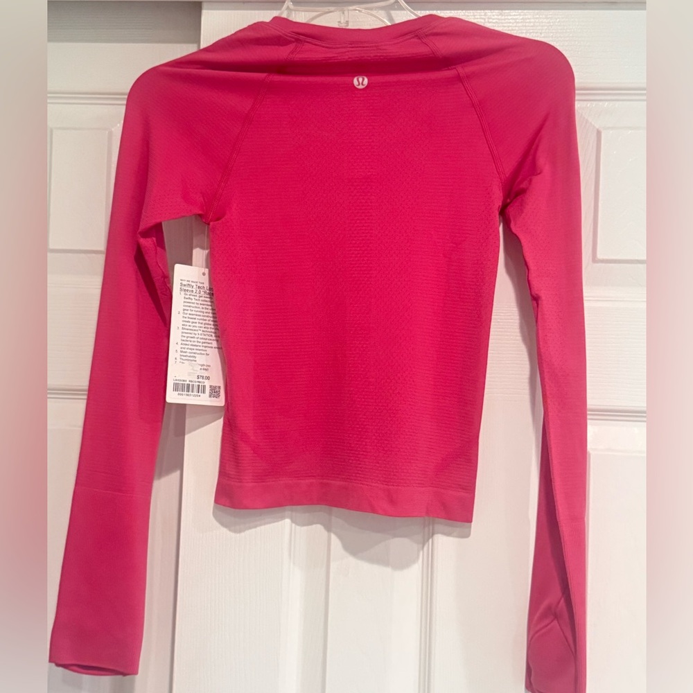Lululemon Swiftly Tech Long Sleeve 2.0 Waist Length - Picture 4 of 5